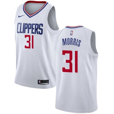 Nike Los Angeles Clippers #31 Marcus Morris White Youth NBA Swingman Association Edition Jersey